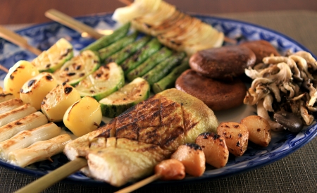 Além do frango grelhado